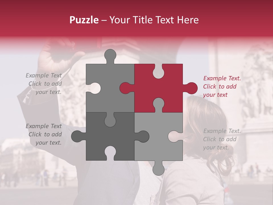 Amoureux Ballade Homme PowerPoint Template