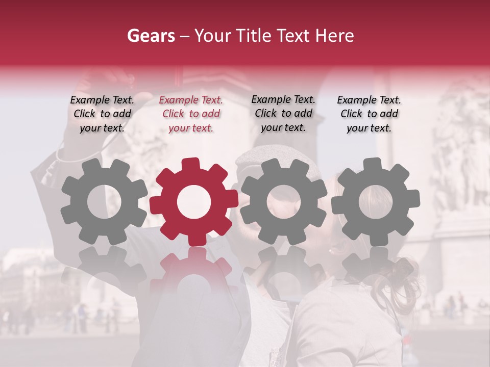 Amoureux Ballade Homme PowerPoint Template