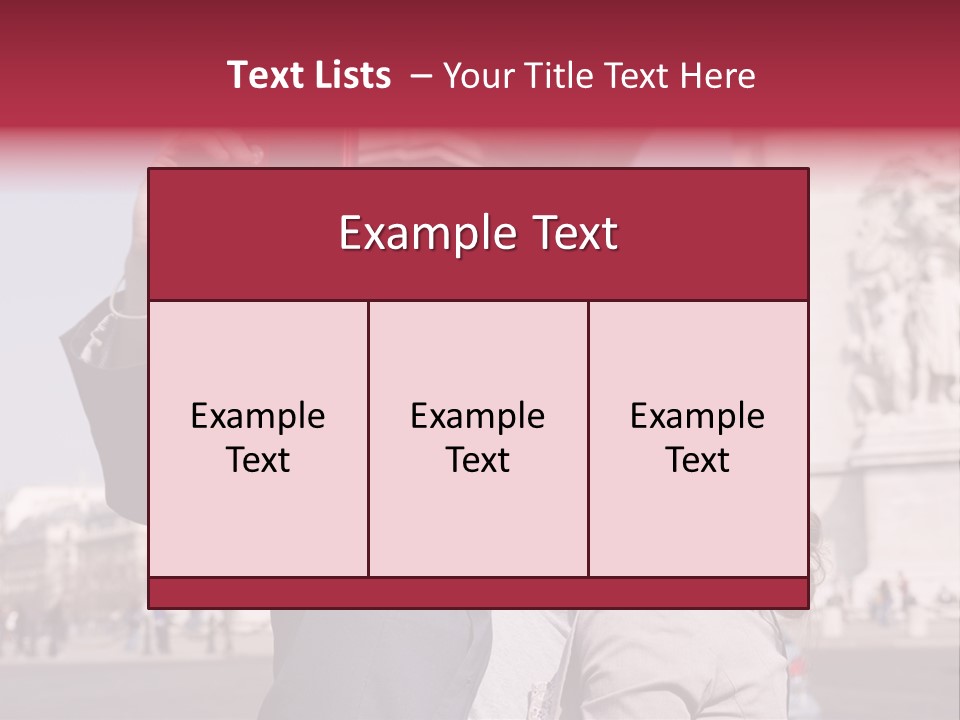Amoureux Ballade Homme PowerPoint Template