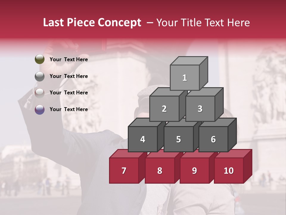 Amoureux Ballade Homme PowerPoint Template