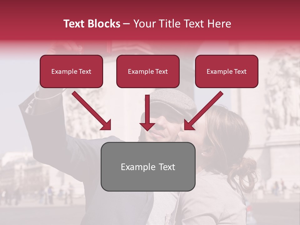 Amoureux Ballade Homme PowerPoint Template