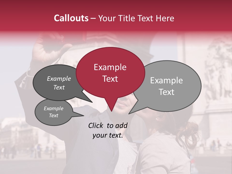 Amoureux Ballade Homme PowerPoint Template