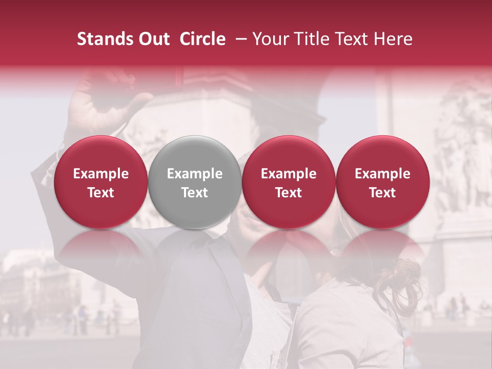 Amoureux Ballade Homme PowerPoint Template