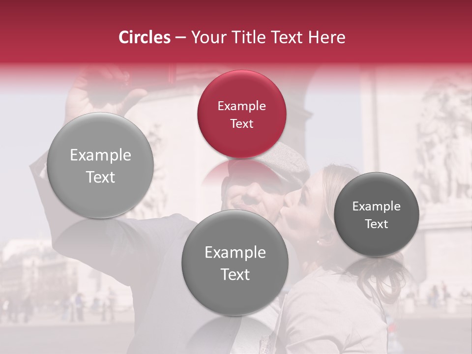 Amoureux Ballade Homme PowerPoint Template