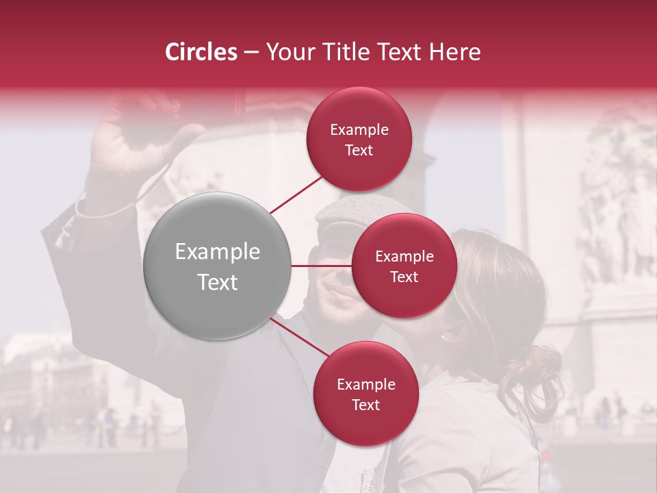 Amoureux Ballade Homme PowerPoint Template