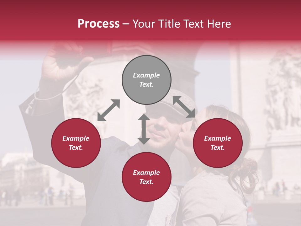 Amoureux Ballade Homme PowerPoint Template