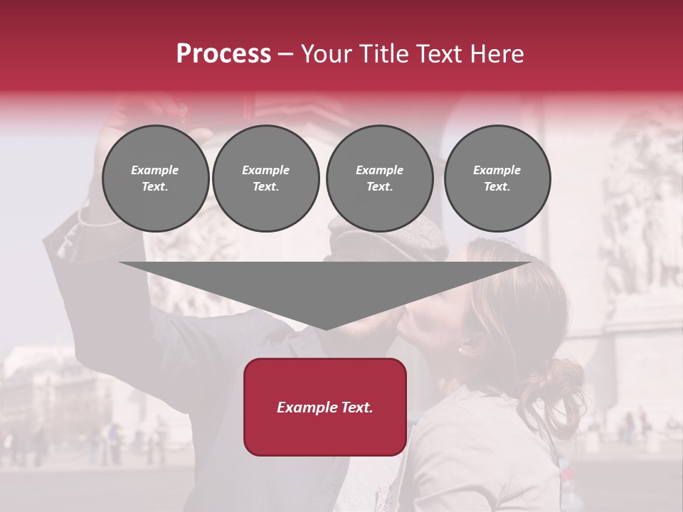 Amoureux Ballade Homme PowerPoint Template