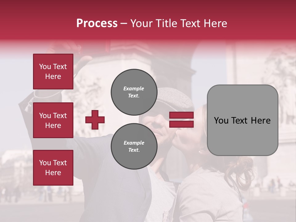 Amoureux Ballade Homme PowerPoint Template