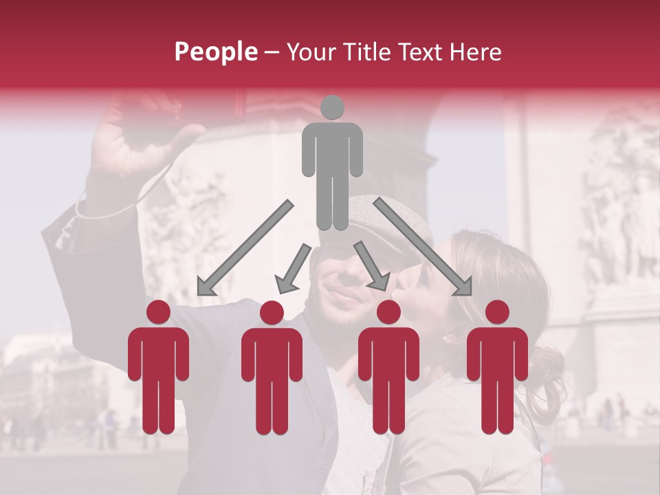 Amoureux Ballade Homme PowerPoint Template