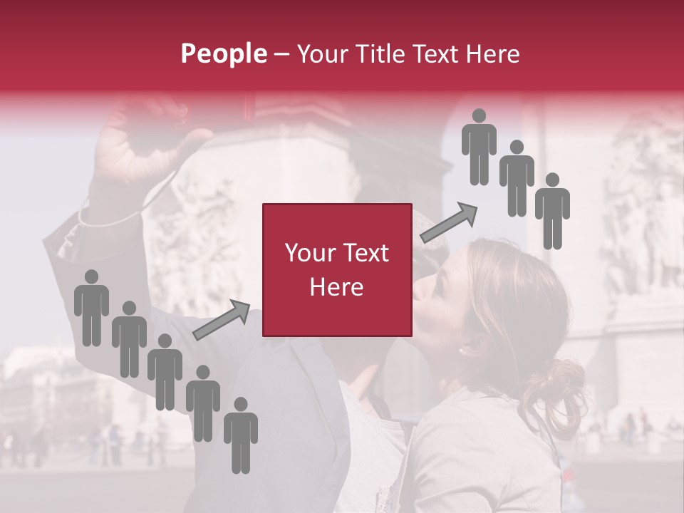 Amoureux Ballade Homme PowerPoint Template