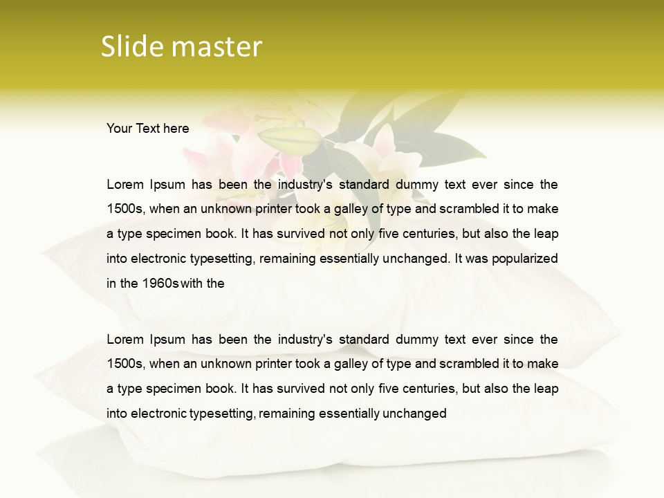 Fragility Nature Smell PowerPoint Template