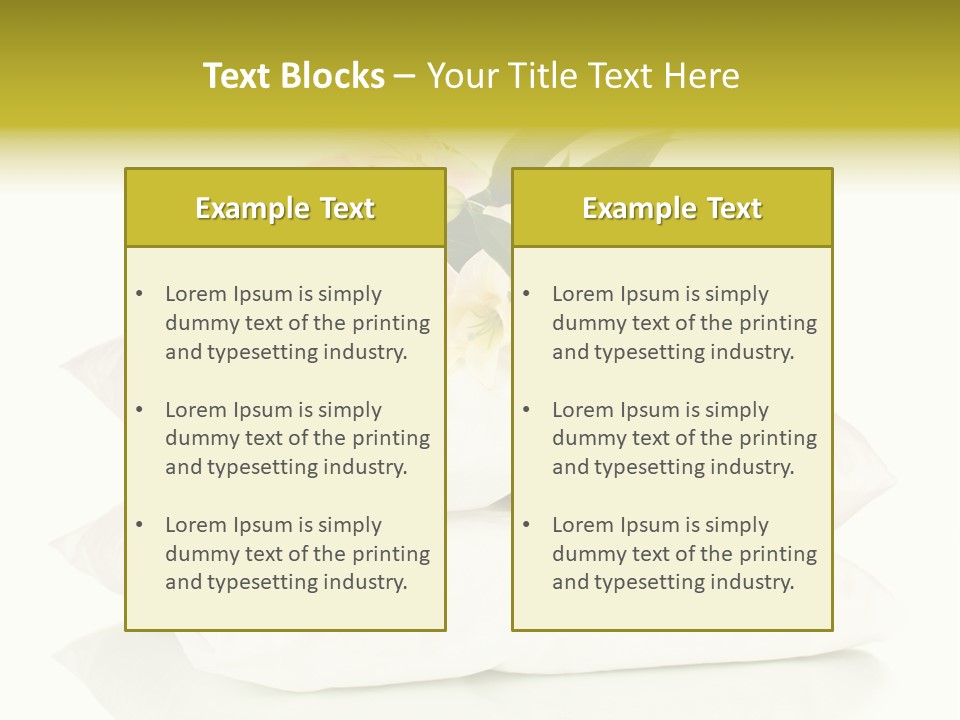 Fragility Nature Smell PowerPoint Template