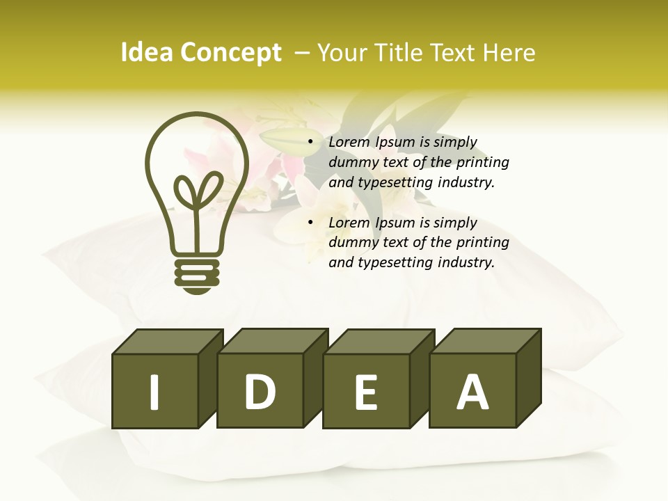 Fragility Nature Smell PowerPoint Template