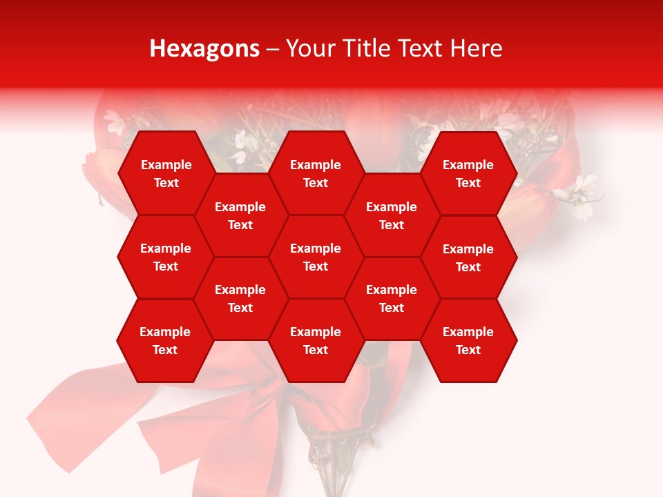 Beautiful Bunch Arrangement PowerPoint Template