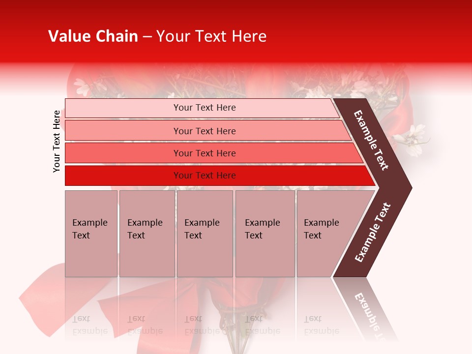 Beautiful Bunch Arrangement PowerPoint Template