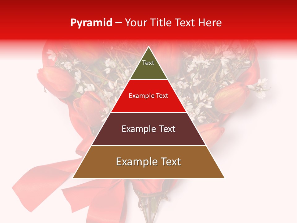 Beautiful Bunch Arrangement PowerPoint Template