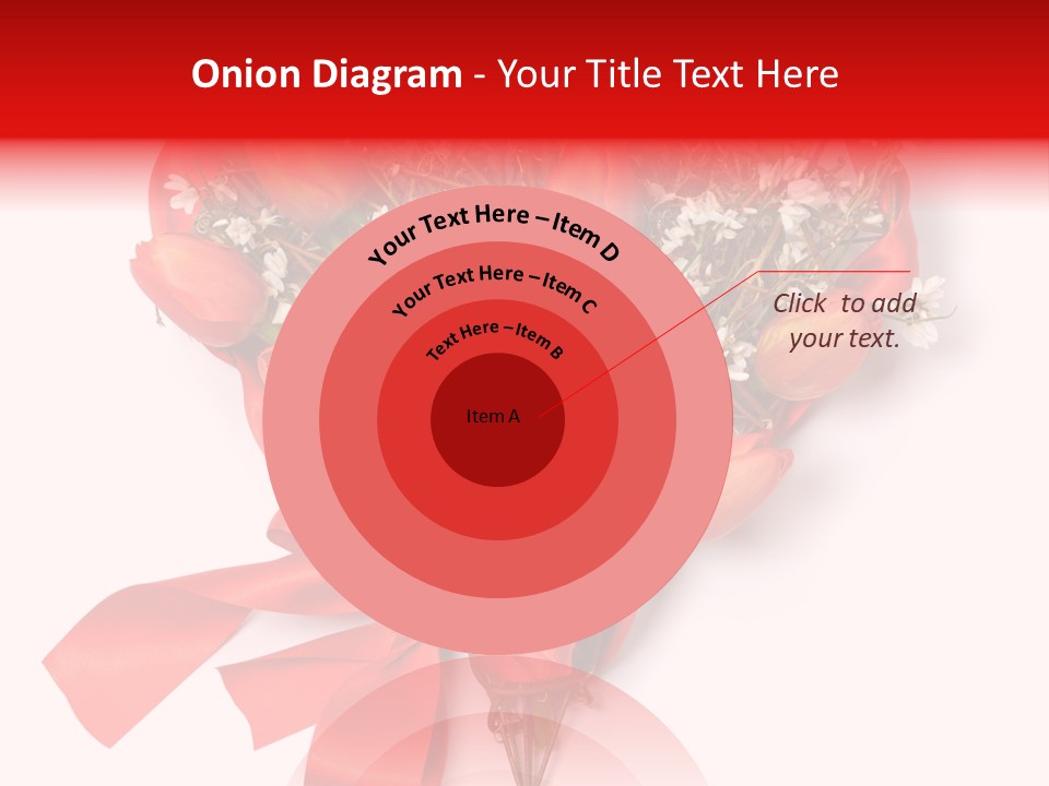 Beautiful Bunch Arrangement PowerPoint Template