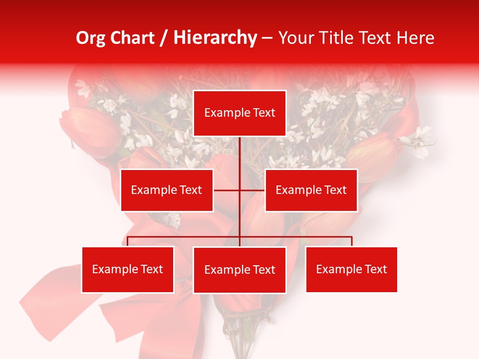 Beautiful Bunch Arrangement PowerPoint Template