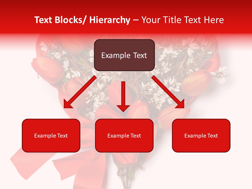 Beautiful Bunch Arrangement PowerPoint Template