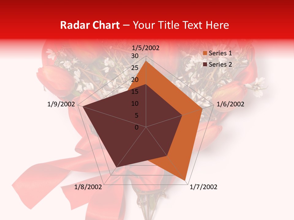 Beautiful Bunch Arrangement PowerPoint Template