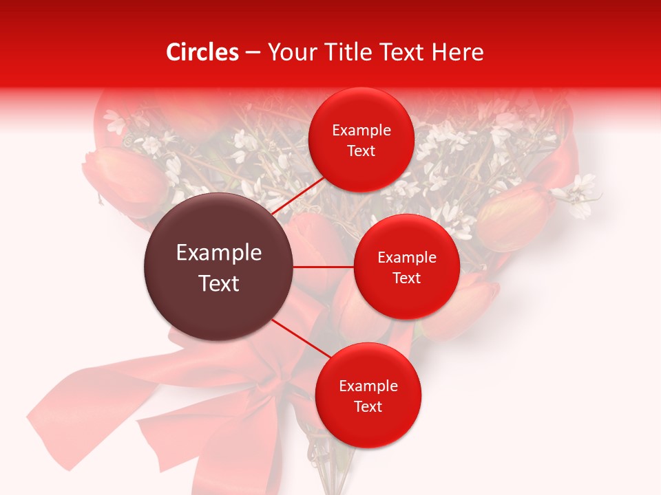 Beautiful Bunch Arrangement PowerPoint Template