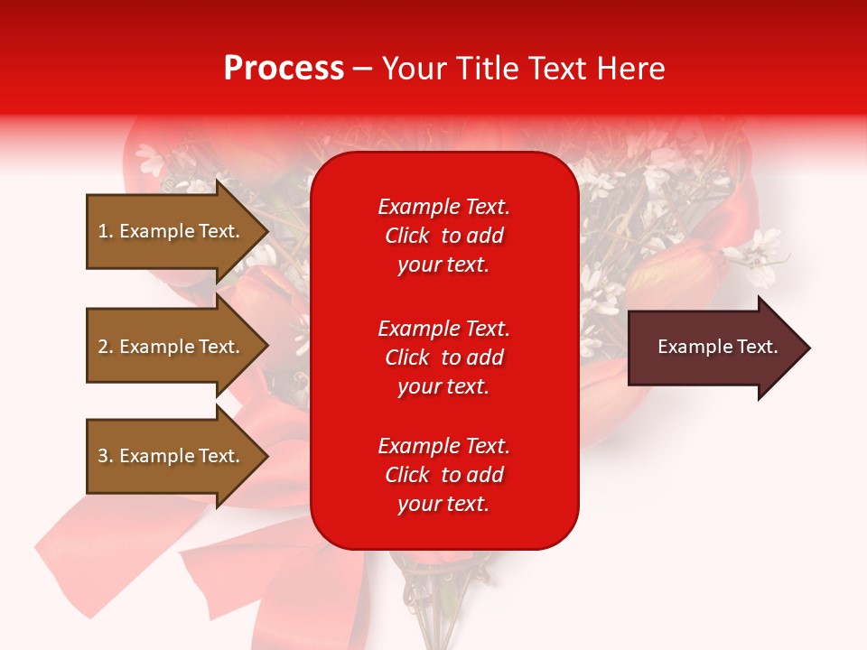 Beautiful Bunch Arrangement PowerPoint Template