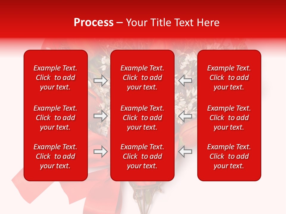 Beautiful Bunch Arrangement PowerPoint Template