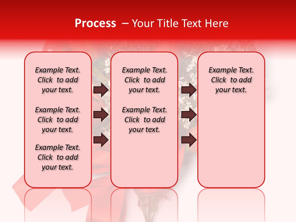 Beautiful Bunch Arrangement PowerPoint Template