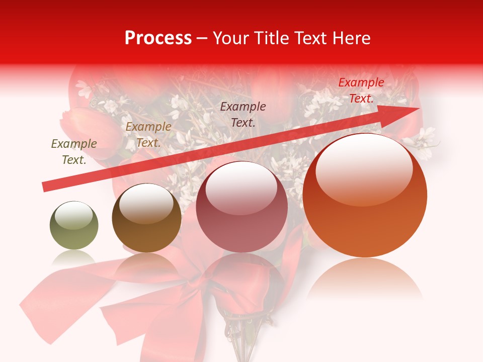 Beautiful Bunch Arrangement PowerPoint Template