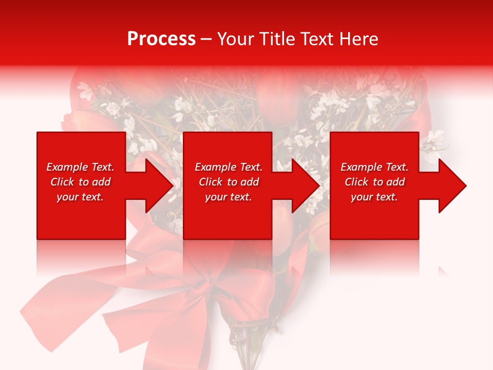 Beautiful Bunch Arrangement PowerPoint Template