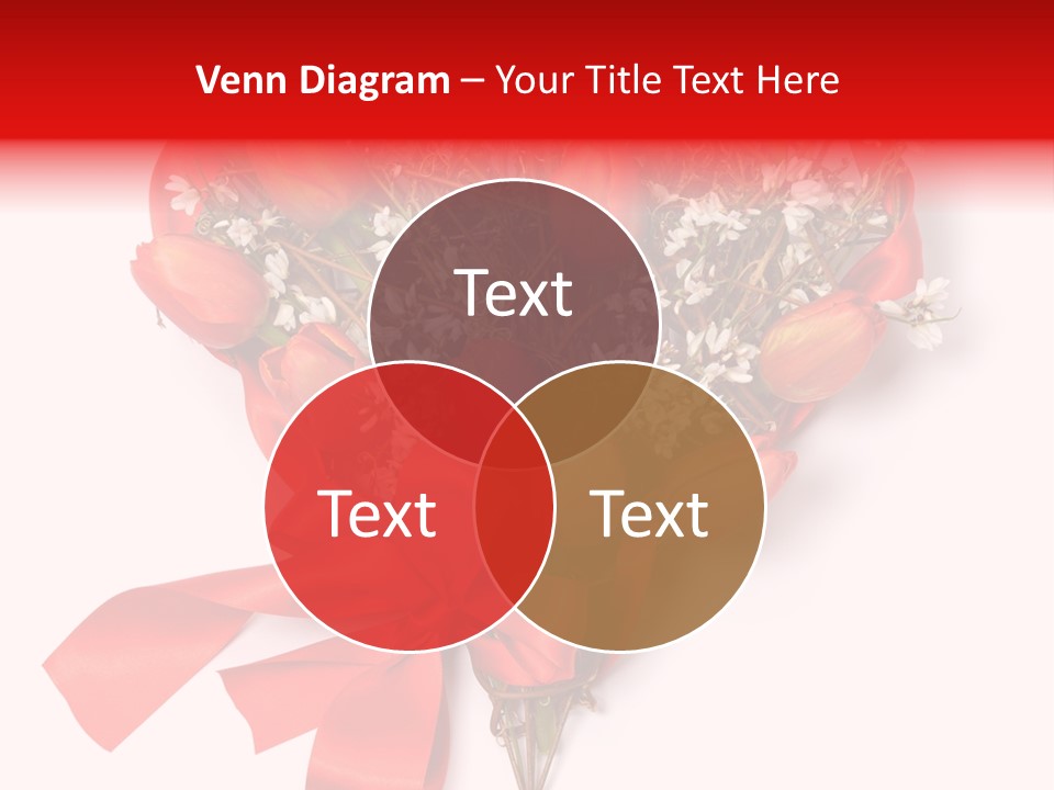 Beautiful Bunch Arrangement PowerPoint Template