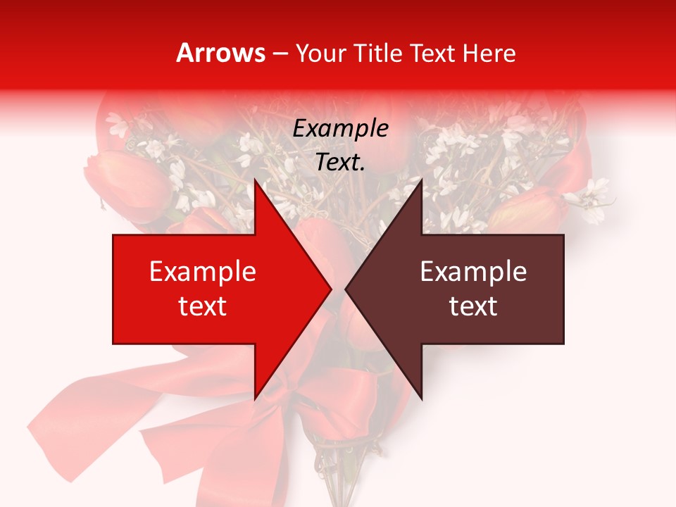 Beautiful Bunch Arrangement PowerPoint Template