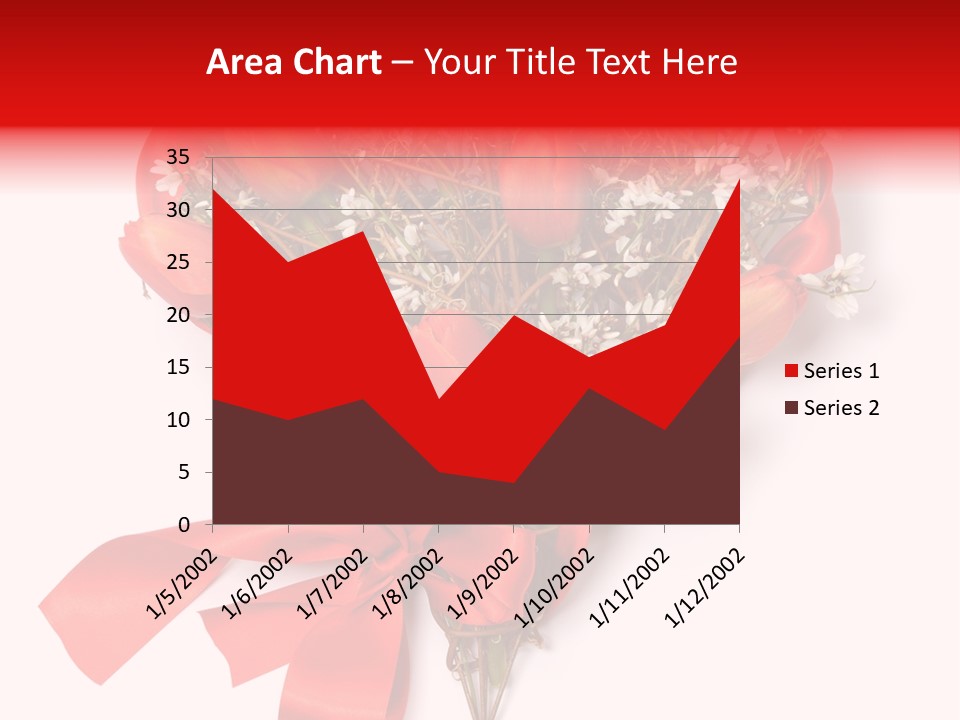 Beautiful Bunch Arrangement PowerPoint Template