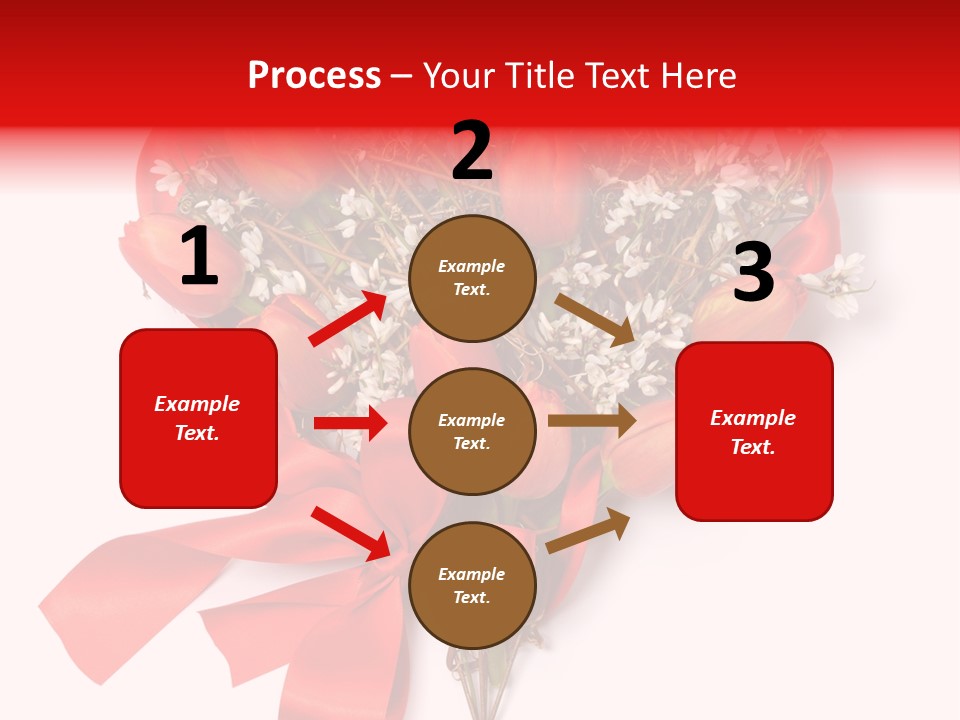 Beautiful Bunch Arrangement PowerPoint Template