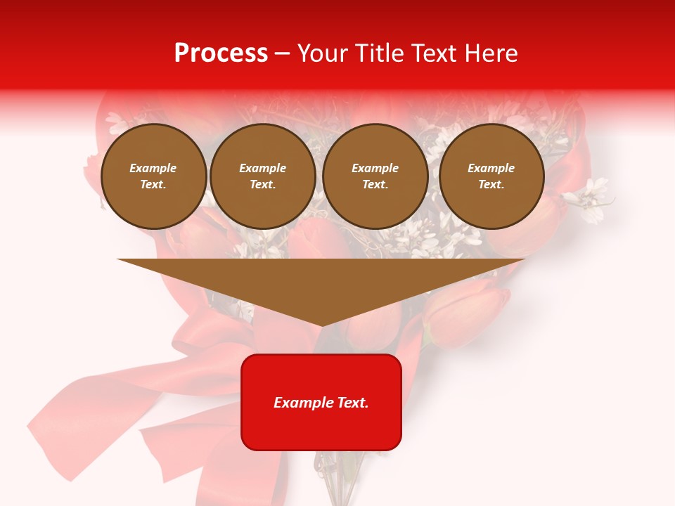 Beautiful Bunch Arrangement PowerPoint Template