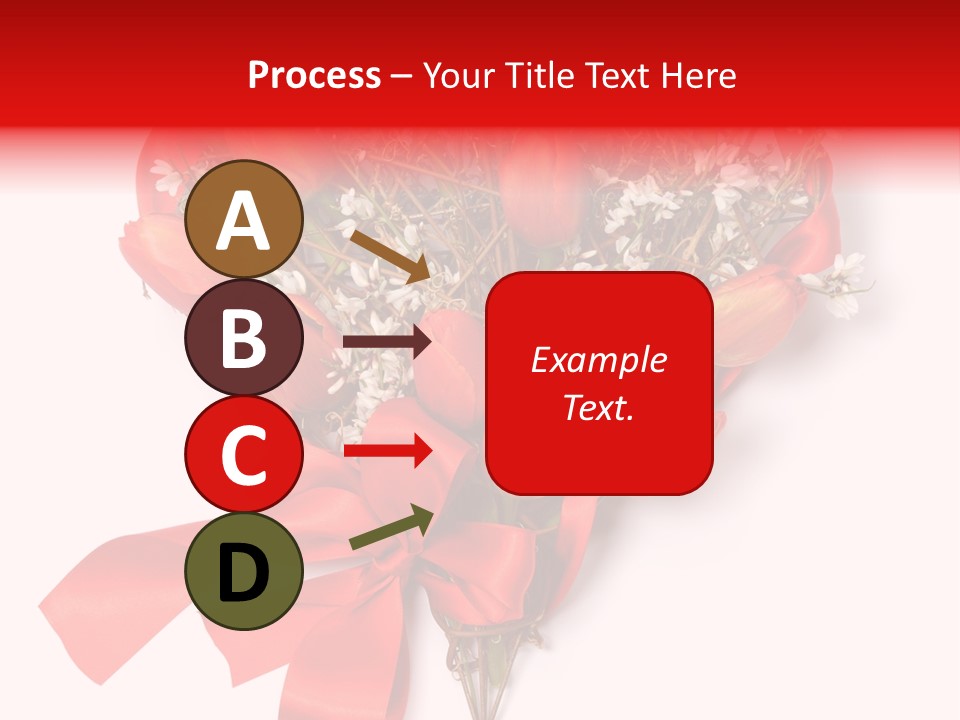 Beautiful Bunch Arrangement PowerPoint Template