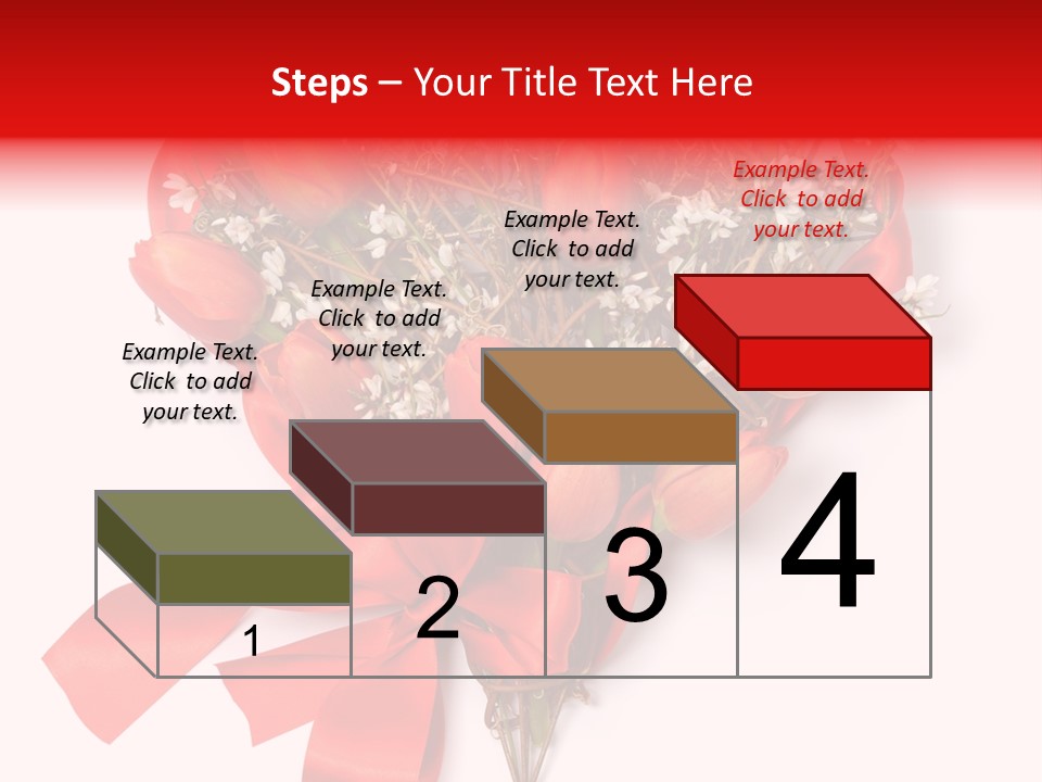 Beautiful Bunch Arrangement PowerPoint Template