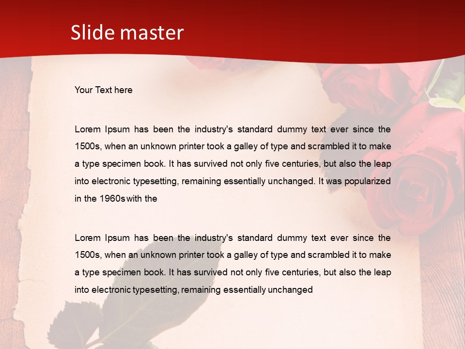 Dating Beautiful Wooden PowerPoint Template