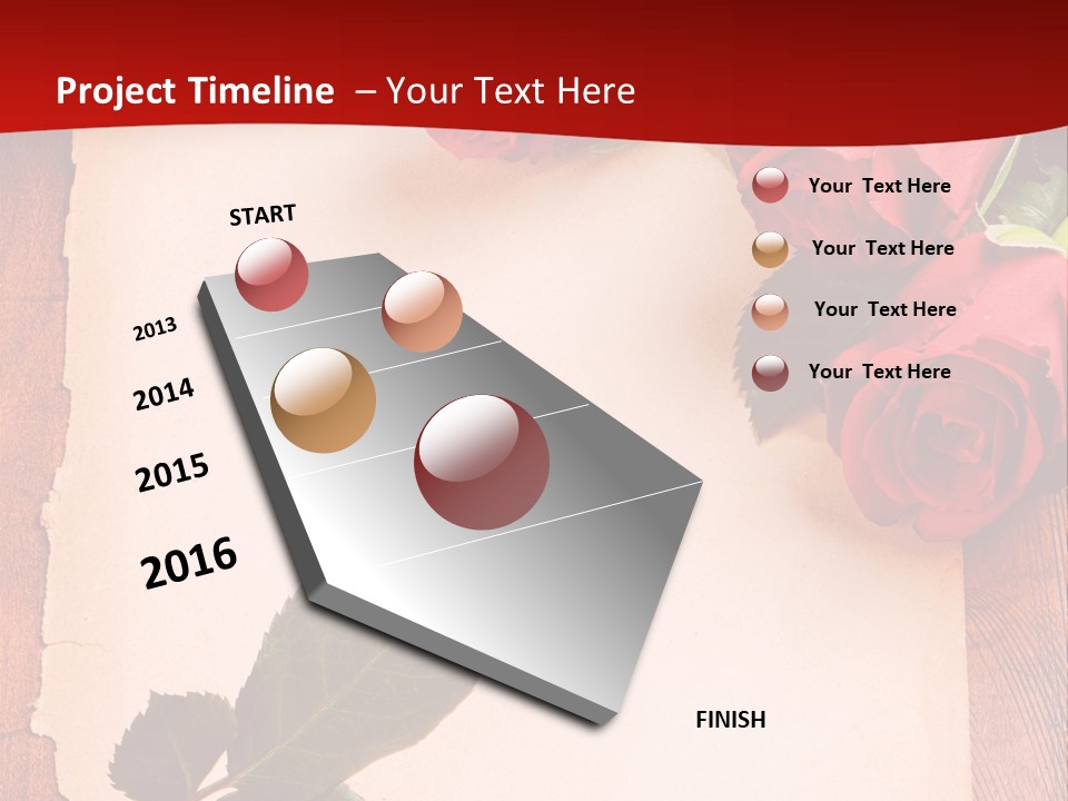 Dating Beautiful Wooden PowerPoint Template