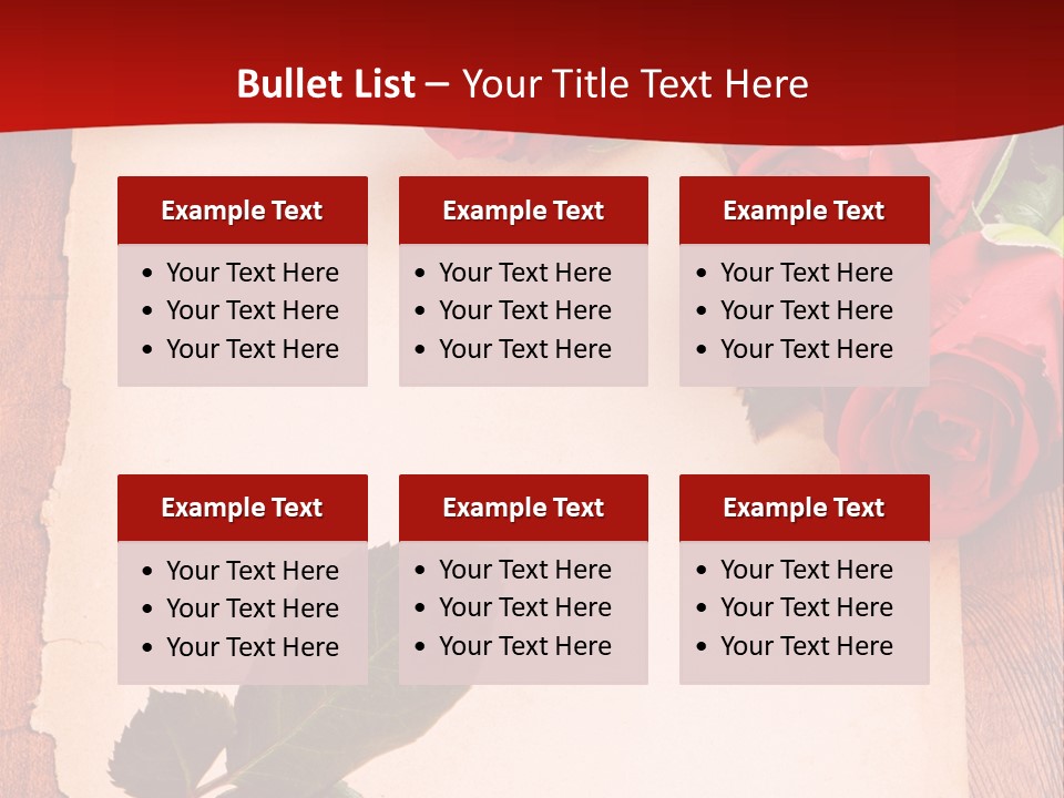 Dating Beautiful Wooden PowerPoint Template