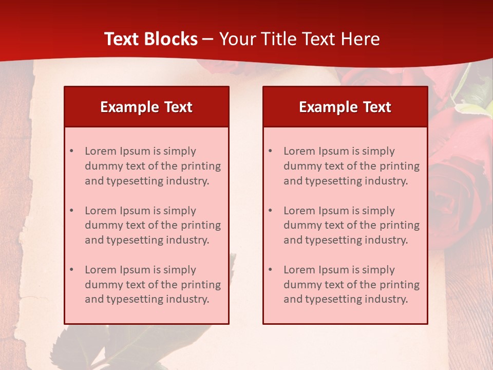 Dating Beautiful Wooden PowerPoint Template