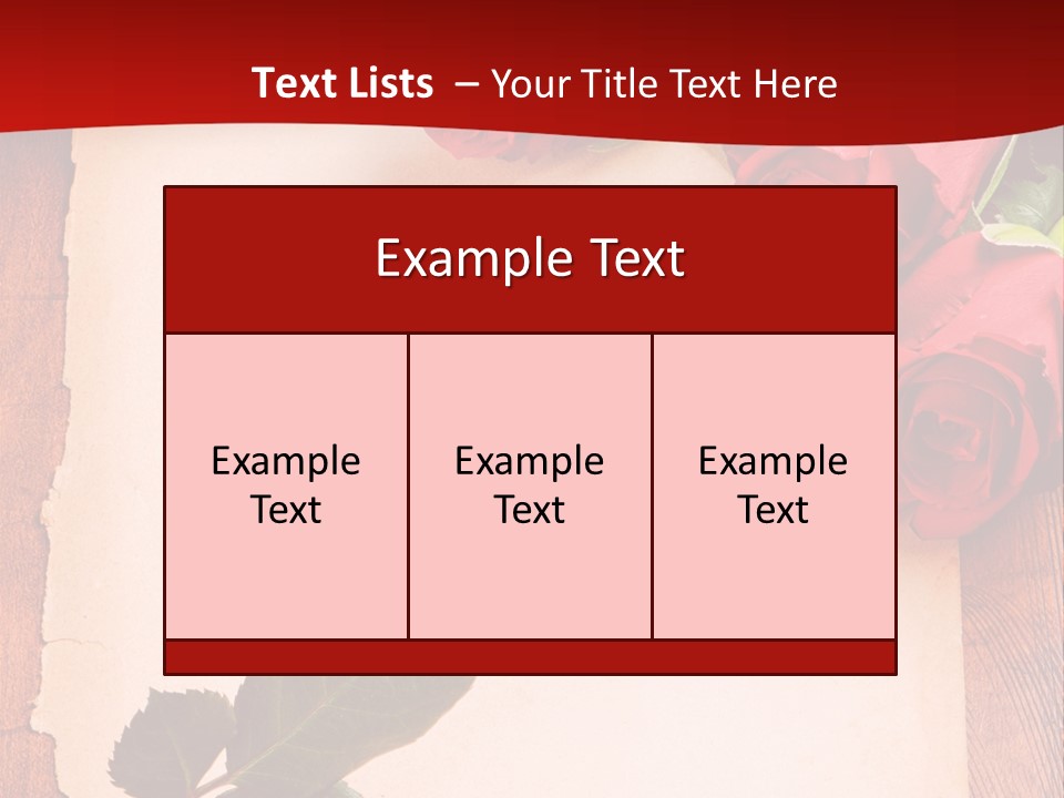 Dating Beautiful Wooden PowerPoint Template