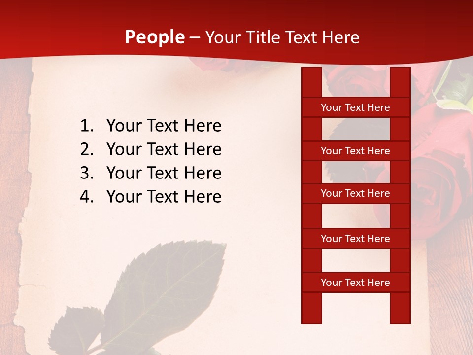 Dating Beautiful Wooden PowerPoint Template