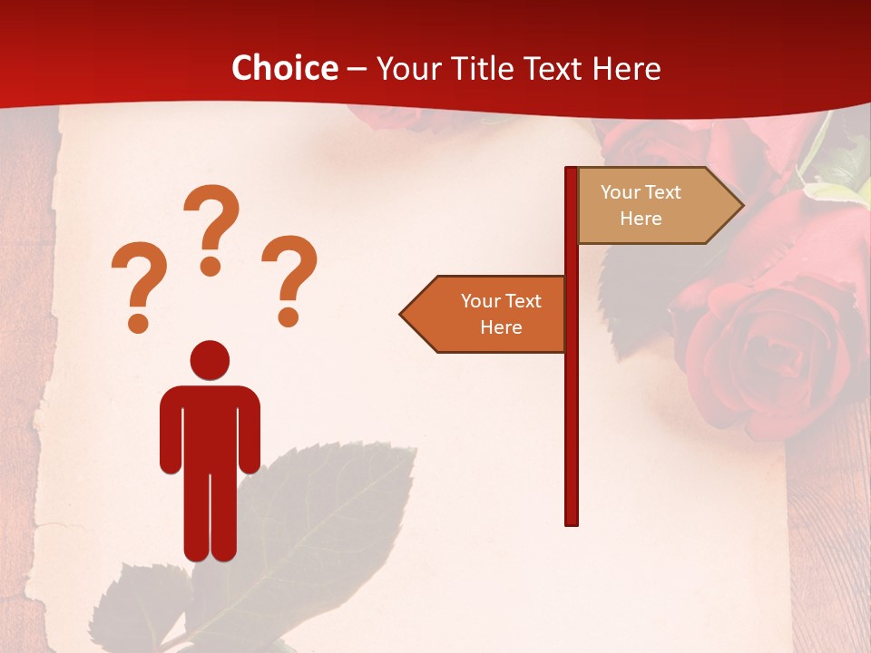 Dating Beautiful Wooden PowerPoint Template