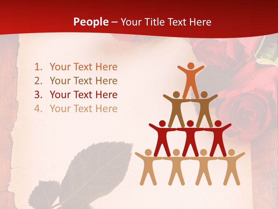 Dating Beautiful Wooden PowerPoint Template