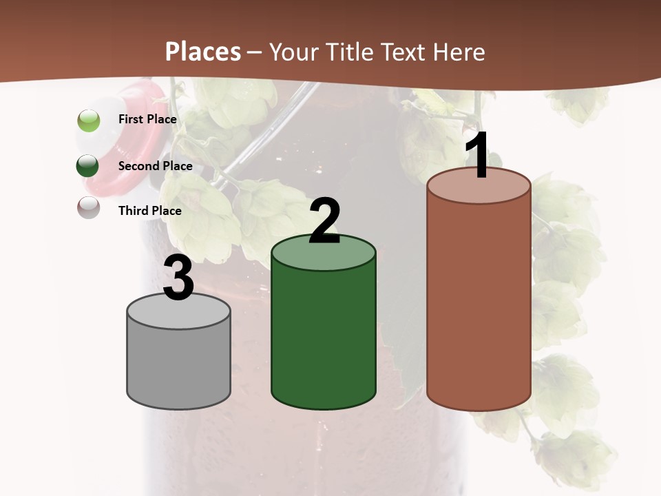 Brewing Fresh Ingredient PowerPoint Template
