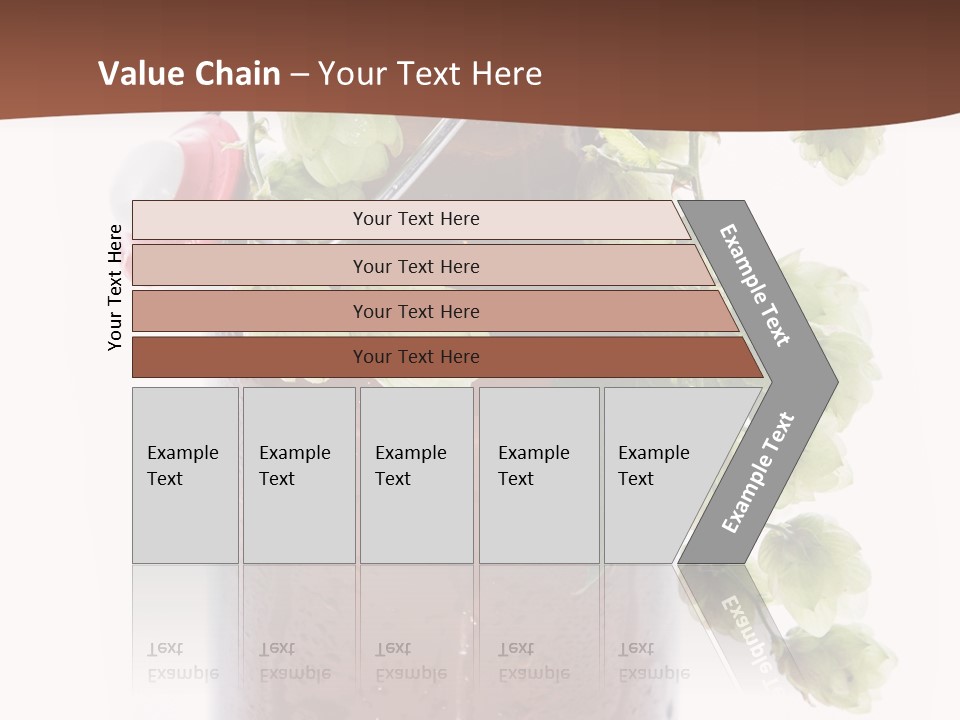 Brewing Fresh Ingredient PowerPoint Template