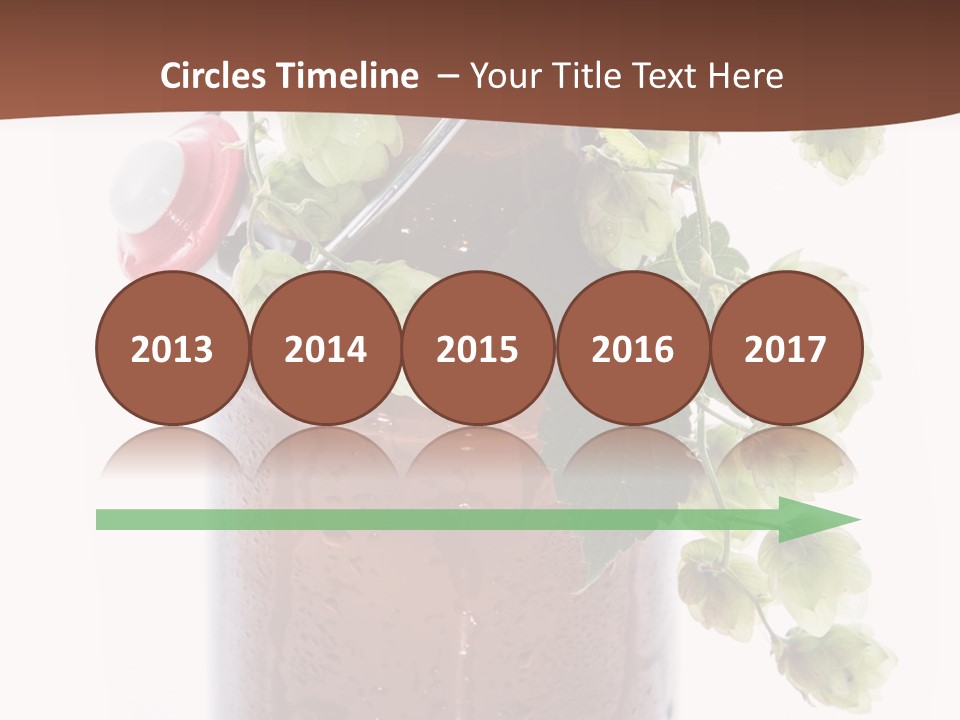 Brewing Fresh Ingredient PowerPoint Template