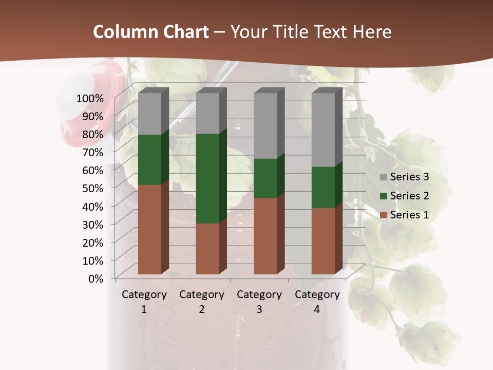 Brewing Fresh Ingredient PowerPoint Template