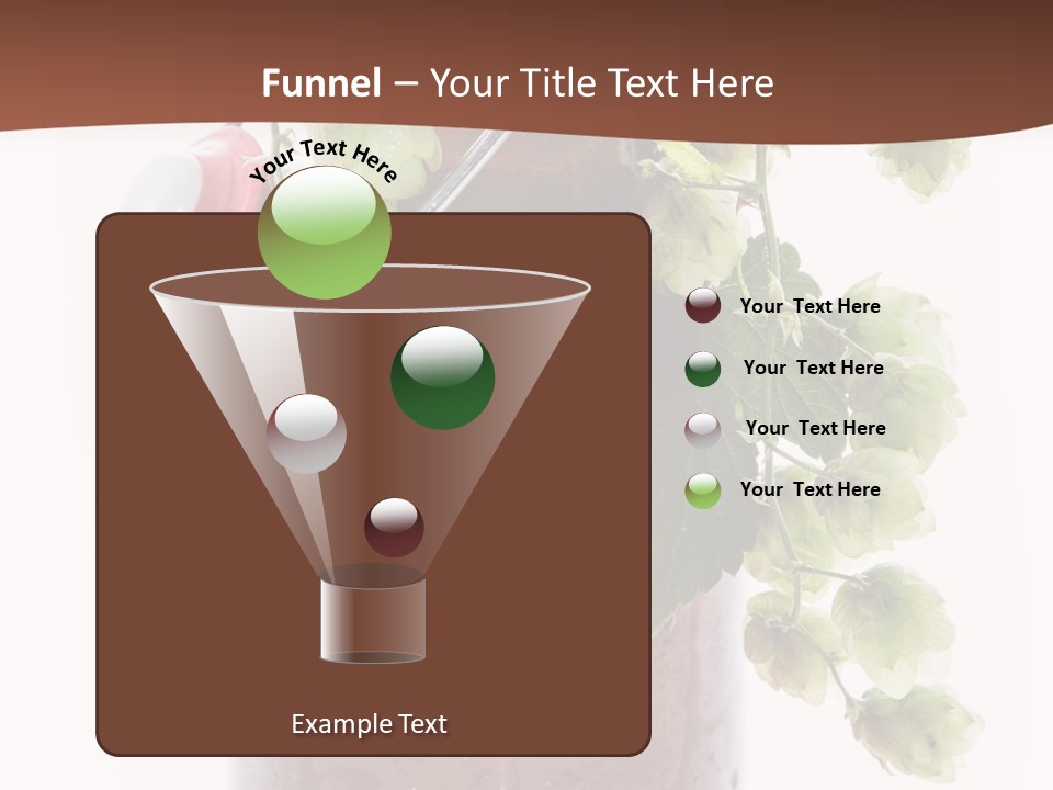 Brewing Fresh Ingredient PowerPoint Template